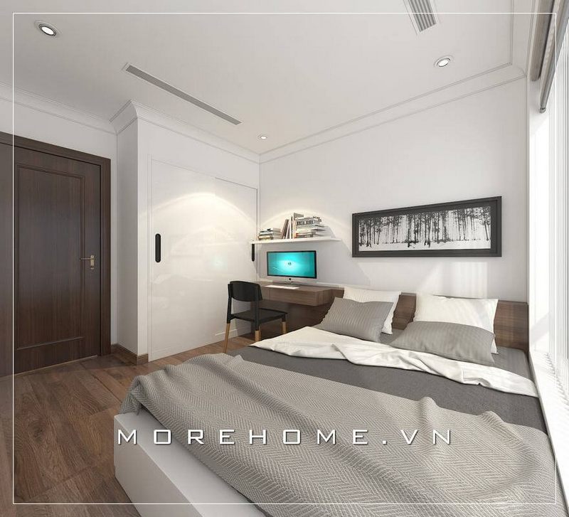 Tủ quần áo màu trắng